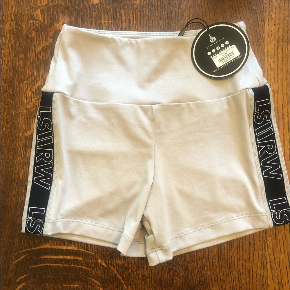 Lauren Simpson Ryderwear scrunch bum shorts